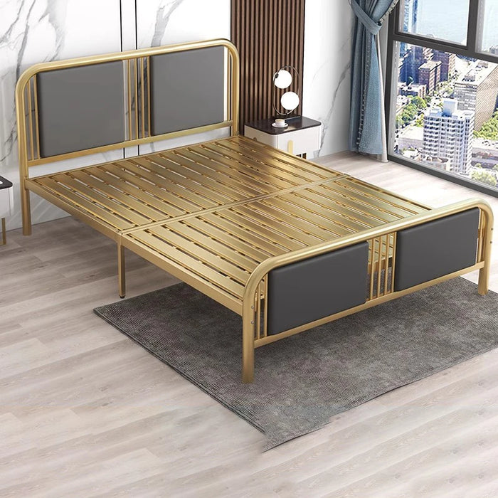 Luxury Children Safe Beds Cheap Living Room Minimalist Nordic Free Shipping Beds Metal Hotel Camas De Casal Theater Furniture