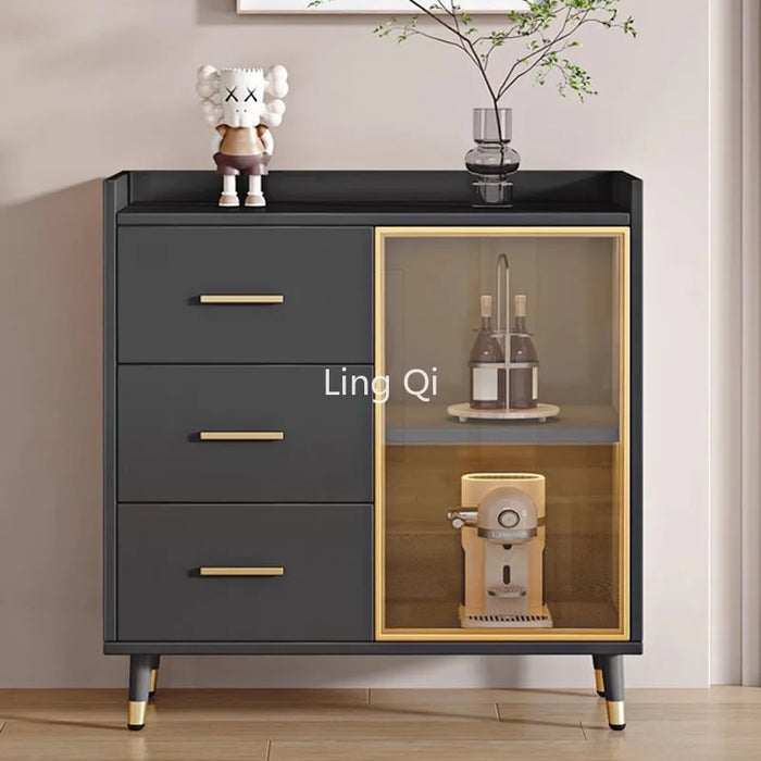Multifunctional Large Side Cabinet Showcase Luxury Nordic Modern Cabinet Display Space Saving Muebles De Cocina Home Furniture