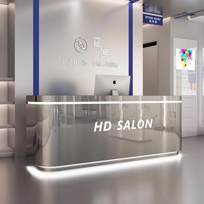 Coffee Executive Reception Desk Cashier Checkout Beauty Office Luxury Reception Desk Supermarket Meuble Caisse Furniture HDH