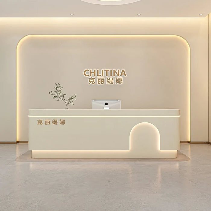 Console Reception Desk Front Lectern Small Counter Long Computer Vanity Reception Desks Executive Silla Escritorio Bar Furniture