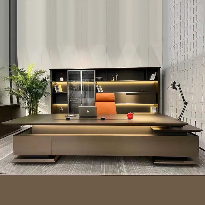 Executive Drawer Desk Table Computer Makeup Organizer Reception Study Table Gadgets Escritorio Gaming Office Desk Decoration
