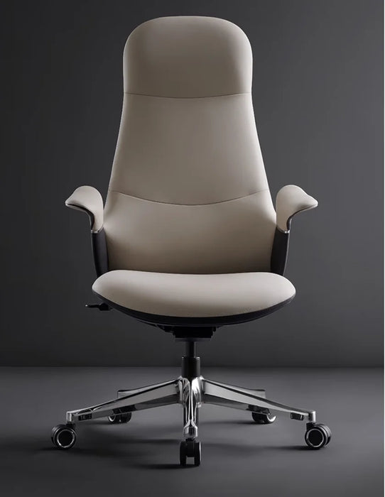 Light luxury leather boss chair Home ergonomic chair Computer chair Sedentary chair chair Office chair