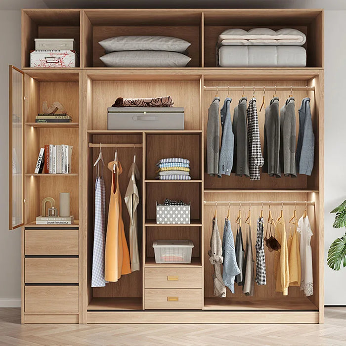 Modular Wardrobes Drawers Garment Display Open Closets Room Divider Standing Storage Muebles Para El Hogar Salon Furniture