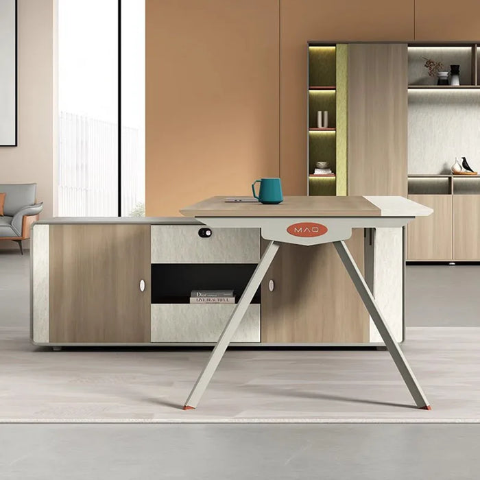 Workflow Executive Office Desk Corner Filing Drafting Modern Conference Office Desk Laptop Table Pliante High End Furniture HDH