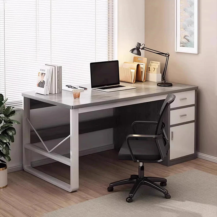 European Metal Office Desk Executive Reception Conference Modern Computer Desks Supplies Writing Escritorio Theater Furniture