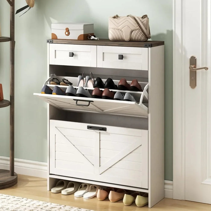 Shoes Organizer Cabinet Shoe-shelf Shoe Cabinet Storage With Legs for Entryway Cabinets for Living Room Furniture