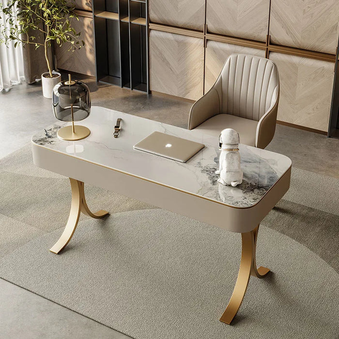 Office furniture, extravagant rockboard, desk, study, computer desk, modern simple beauty desk, medical consultation table