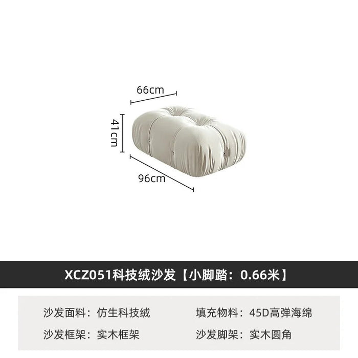 Garden Futon Design Art Sofa Stand INS Simple Technology Daybed Sofa Longue Middle Modular Sitting Room Furniture Set LQQ30YH