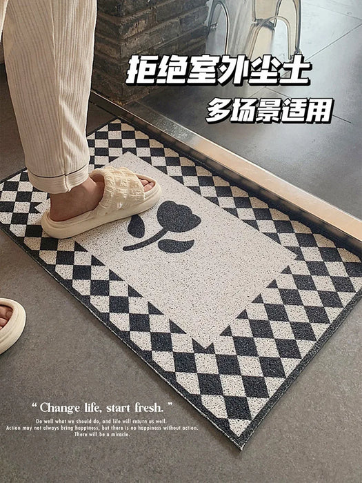 2023 Bathroom Kitchen Entrance  Bath Indoor Floor Carpet Door Mat Bathroom Absorbent Foot fashion Mat Floor Mat
