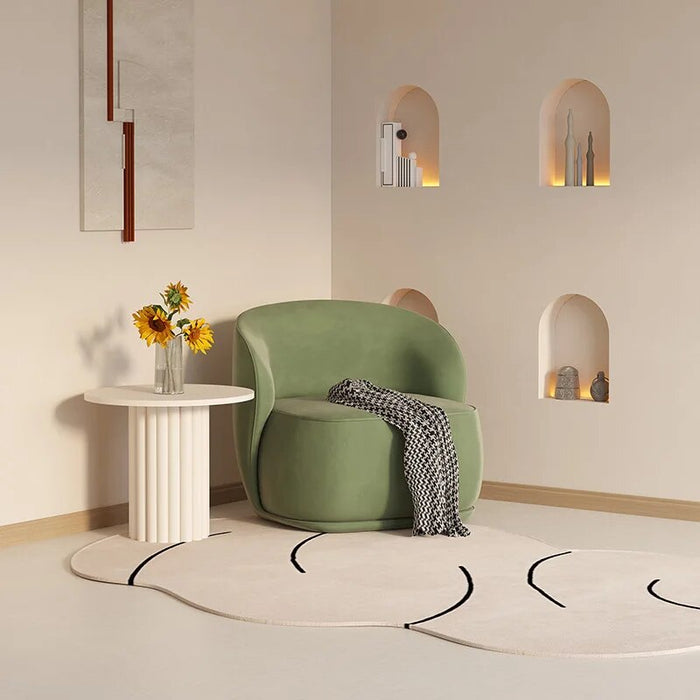 Nordic Single Sofa Chair Luxury Modern Office Living Room Sofa Set Minimalist Balcony Leisure Chairs Living Room Furniture
