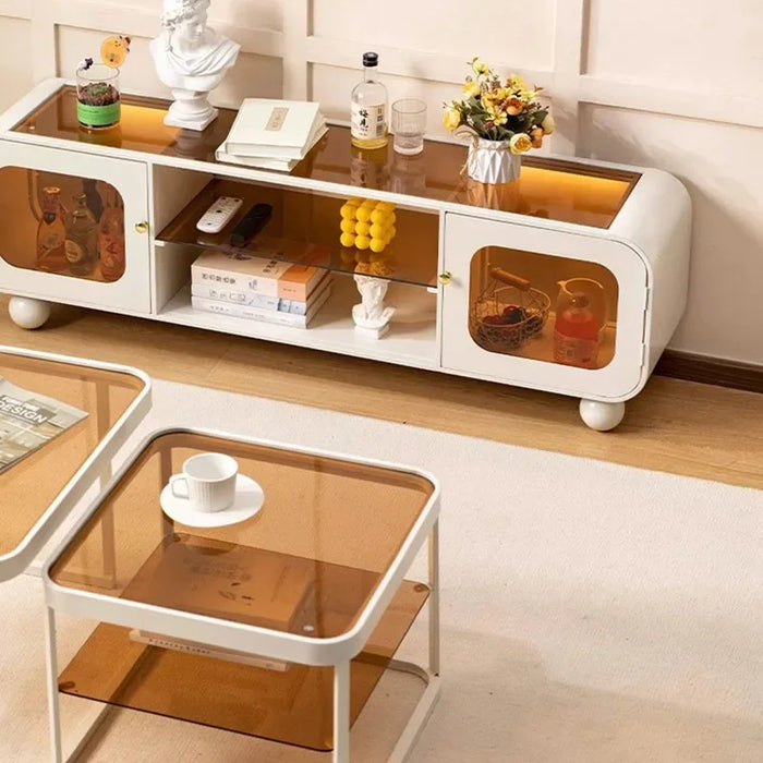 Black Glass Tv Stands Display Console Wall Designer Mirror Cabinet Tv Stands Floor Mobili Per La Casa Living Room Furniture