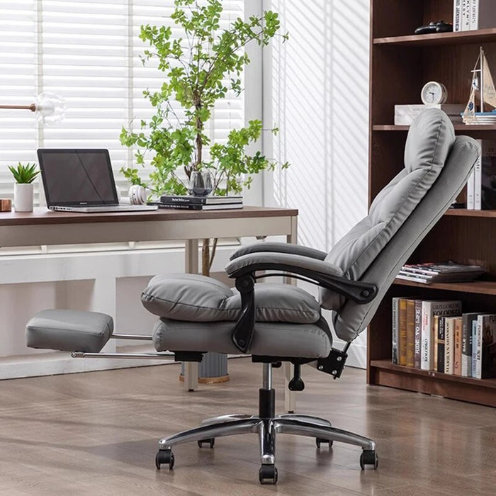 Modern Bedroom Recliner Office Chair Computer Swivel Executive Foot Rest Rotating Chair Salon Wheels Cadeira Office Furniture