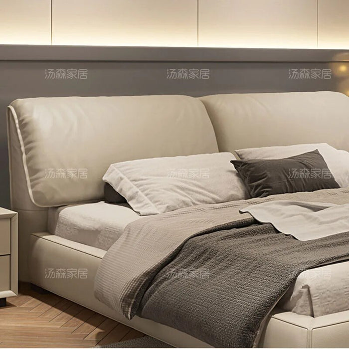 Modern Queen Bed Frame With Headboard Single Desk Upholstered Kids Beds For Nightstands With Storage Yatak Bedroom Furniture