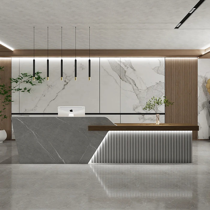 Luxury Podium Reception Desk Mobile Bar Counter Salon Modern Information Hotel Reception Desk Lectern Bar Tresen Furniture
