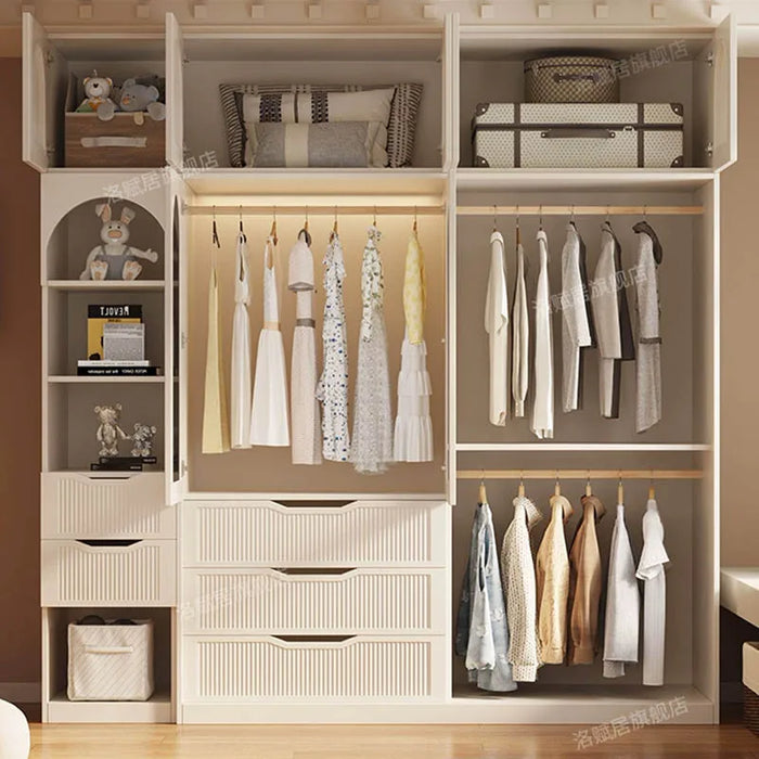 Apartment Nordic Wardrobes Luxury Display Clothes Dressers Living Room Cabinets Storage Simple Armario De Ropa Home Furnitures