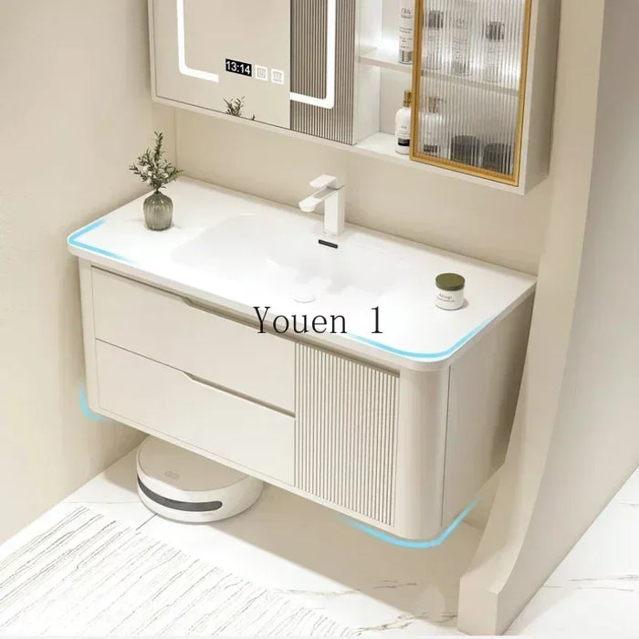 Closet Luxury Bathroom Cabinet Shelves Metal Mirror Locker Wall Bathroom Cabinet Storage Sink Armario Banheiro Home Furniture YQ