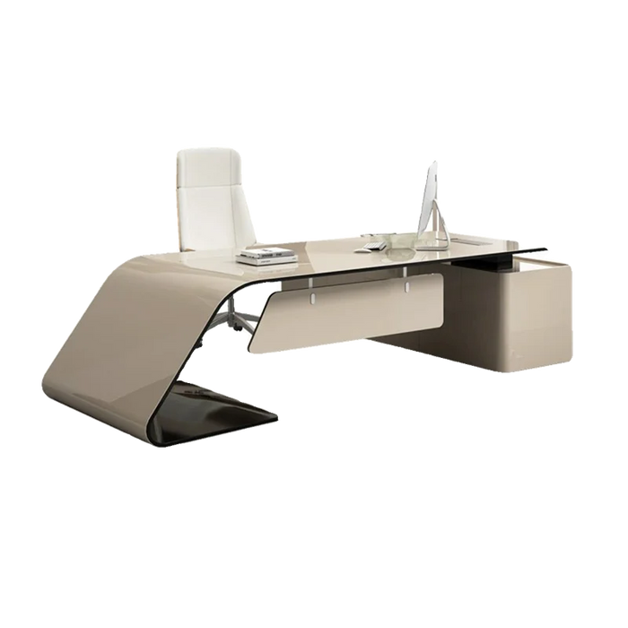 Executive Converter Office Desks Computer Study Drawers Desktops Writing Storage Executive Shelf Mesa De Escritorio Furniture