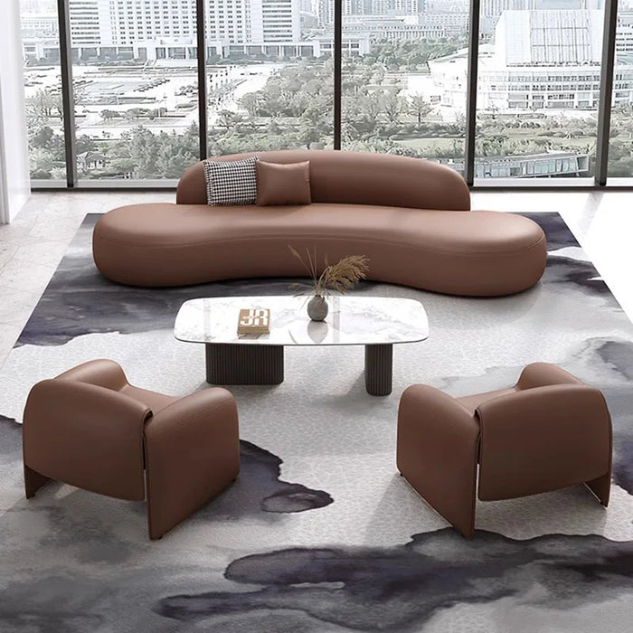 Modern Lounge Sofa Living Room Modular Nordic Chaiselong Designer Couch Lounge Curved Floor Sofa Inflable Aire Furniture DWH