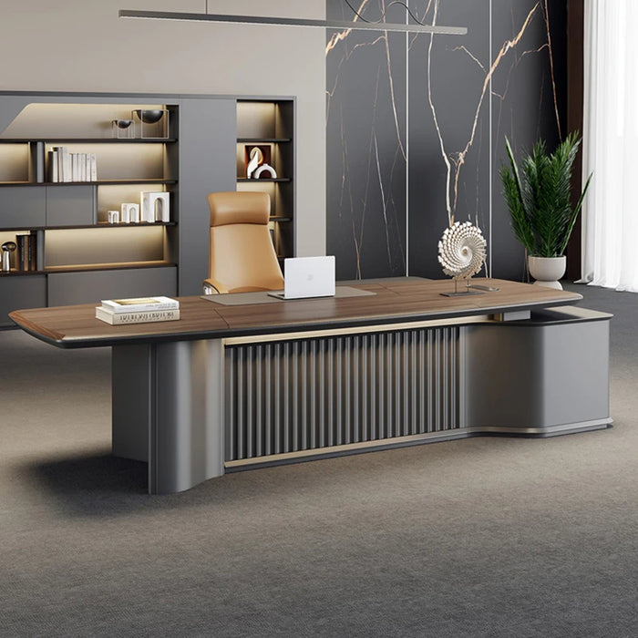 Vanity L Shaped Desk Reception Drawers Modern Executive Office Desk Storage Students Escritorios De Ordenador Office Furniture