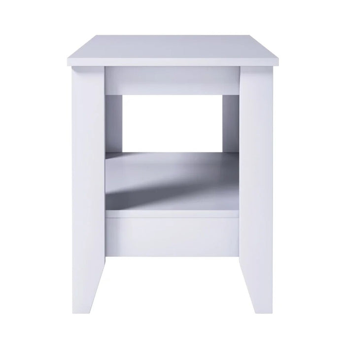 Prato Classic Nightstand, White  nightstands  furniture bedroom