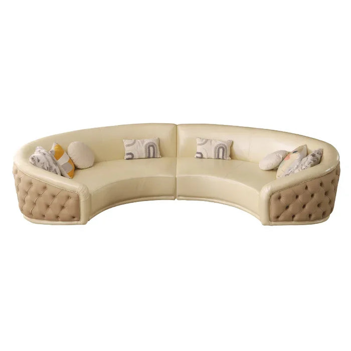 Sectional Modern Living Room Sofas Corner Bubble Curved Leather Living Room Sofas Nordic European Sofas Camas Home Furniture