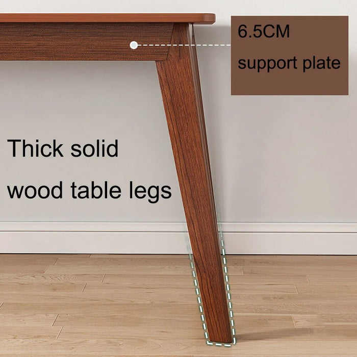 Mosaic Office Table Big Support Space To Study With 6.5cm Wide Desks Board Wooden Design 150kg Super Load-Bearing Furniture