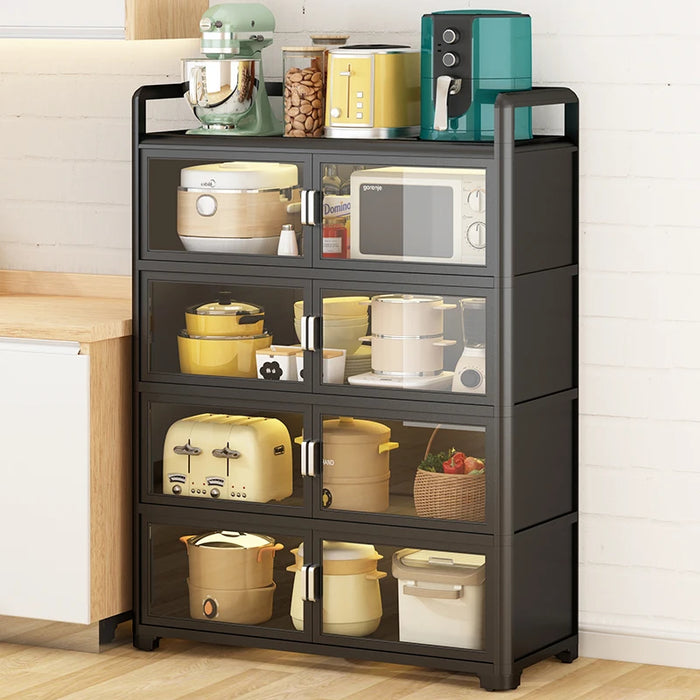 Living Room Kitchen Cabinet Nordic Multifunctional Shelves Sideboards Sideboard Space Saving Mueble De Cocina Home Furniture