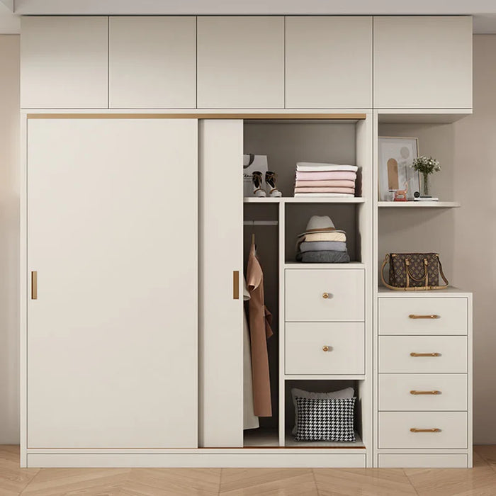 Storage Mobile Wardrobe Clothes Drawers Dresser Modular Sliding Organizer Wardrobe Organizers A Roupas Bedroom Furniture HDH
