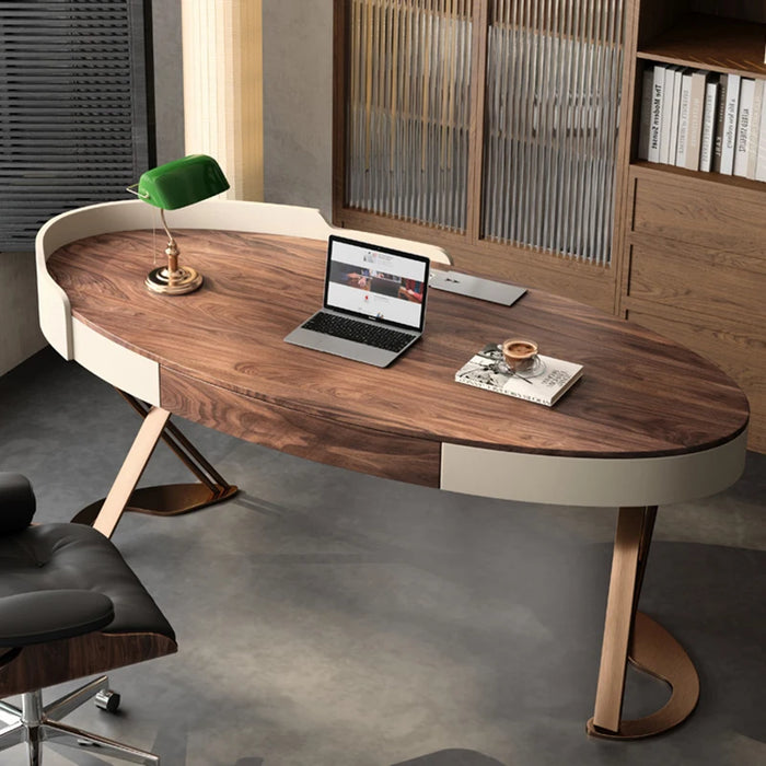 Modern Luxury Executive Office Desks Desktop Conference Workstation Writing Standing Scrivania Ufficio Lavoro Office Furniture