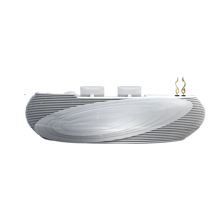 Store Front Reception Desk Counter Luxury Hotel Clinic Reception Desks Checkout Information Recepcion Mostrador Shop Furniture