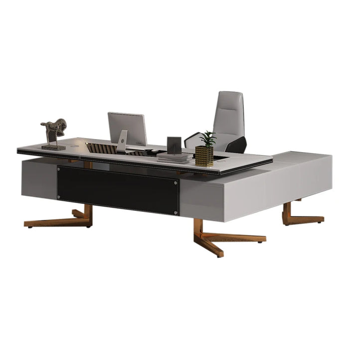 Desktop Luxury Office Desk Computer Corner Standing Reception Workstation Conference Executive Tavolo Da Lavoro Office Furniture
