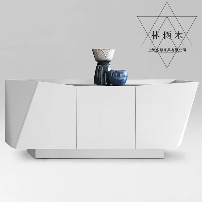 Meal side cabinet Creative personality porch cabinet Modern simple shaped tea water cabinet Storage cabinet