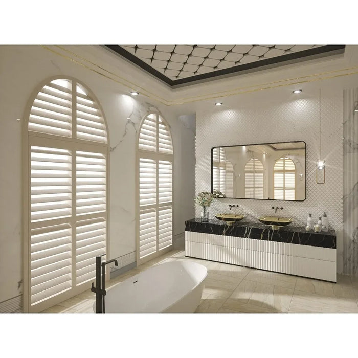 Toilet Mirror Bathroom Mirrors Matte Black Modern Metal Frame Rectangle Wall Mounted Vanity Mirror Makeup Shower Led Light Home