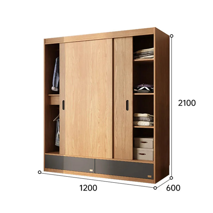 Modular Sliding Wardrobe Cabinet Organizers Space Saving Display Divider Wardrobe Hangers Armoire De Rangement Furniture HDH