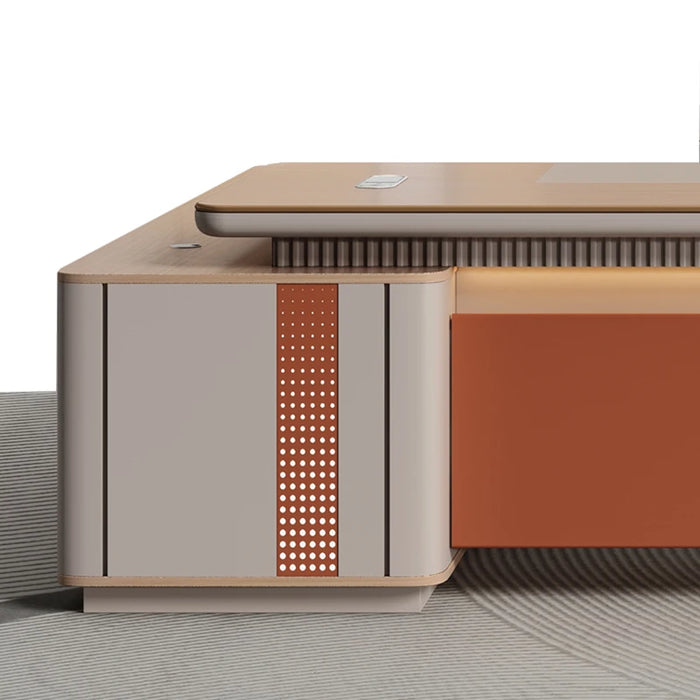 Standing Conference Desk Organizer Corner Meeting Writing Office Desk Executive Drawers Mesa Escritorio Office Desk Accessories