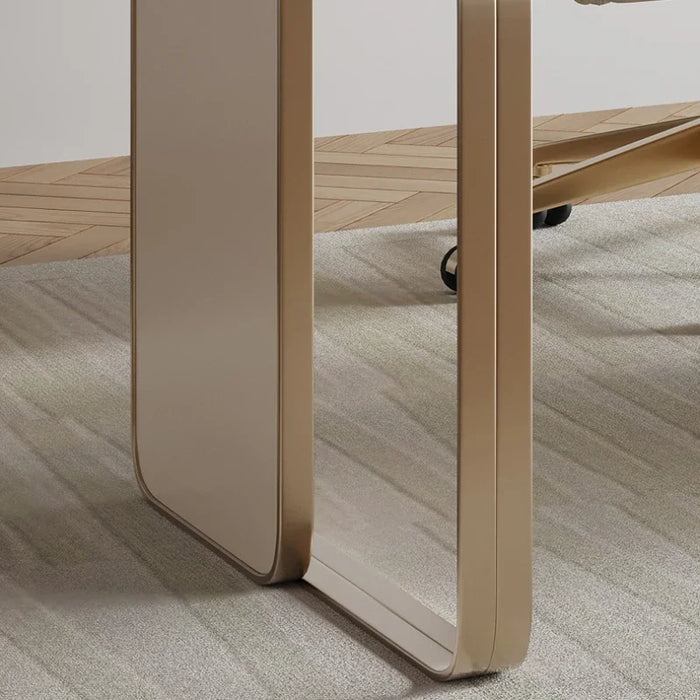 Light Luxury Slate Office Desks Simplicity Computer Advanced Sense Office Desks Household Bureau Meuble Work Furniture QF50OD
