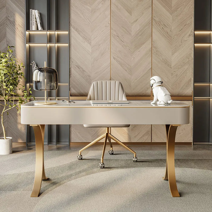 Office furniture, extravagant rockboard, desk, study, computer desk, modern simple beauty desk, medical consultation table