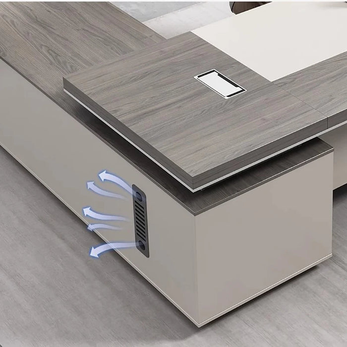 Conference Executive Office Desk Reception Corner Luxury European Computer Desks Floor Salon Mesa Escritorio Modern Furniture