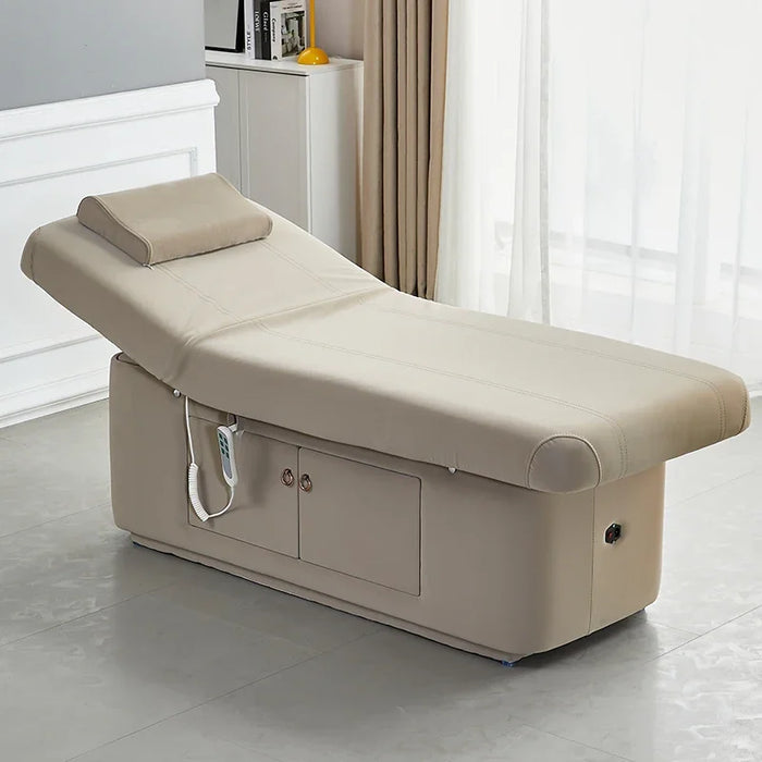 Latex Electric Massage Tables Cosmetology Dedicated Multifunctional Heating Massage Table Camilla Masaje Beauty Furniture QF50MT