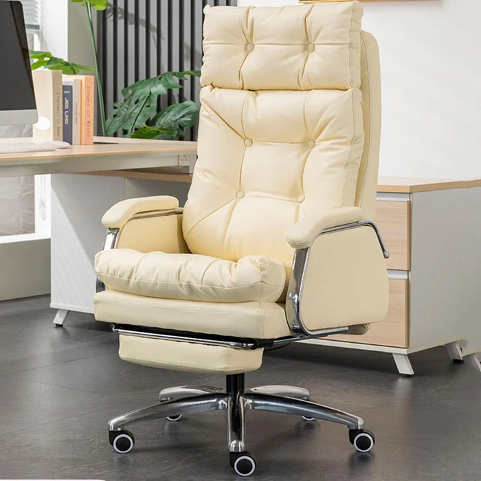 Leather Vanity Office Chair Portable Throne Modern Makeup Luxury Conference Office Chair Comfortable Mobilya Home Furniture