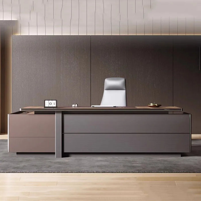 Luxury Standing Office Desk Living Room Drawers Conference Executive Computer Desks Floor European Mesa Escritorio Furniture