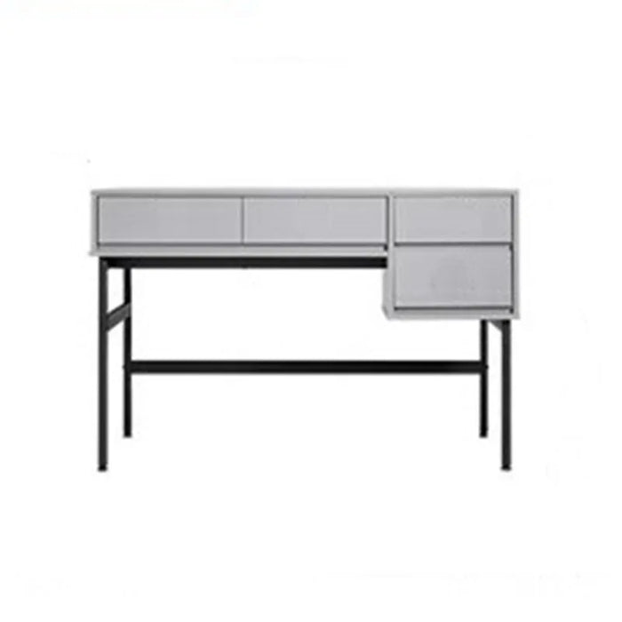 Shelf Luxury Office Desk European Setup Floor Metal Legs Bedroom Computer Desks Study Writing Escritorios De Ordenador Furniture