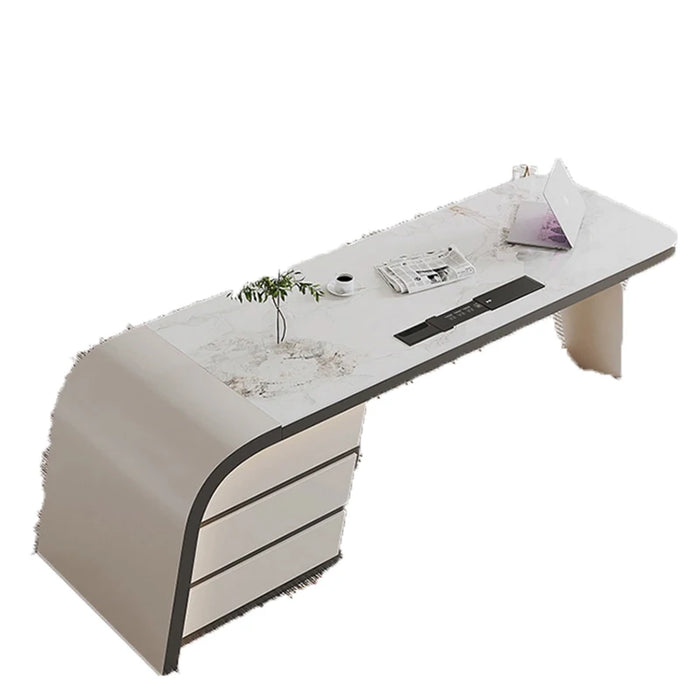 Meeting Writing Office Desks Desktop Computer Storage Reception Workbench Drawers Executive Scrivania Ufficio Lavoro Furniture