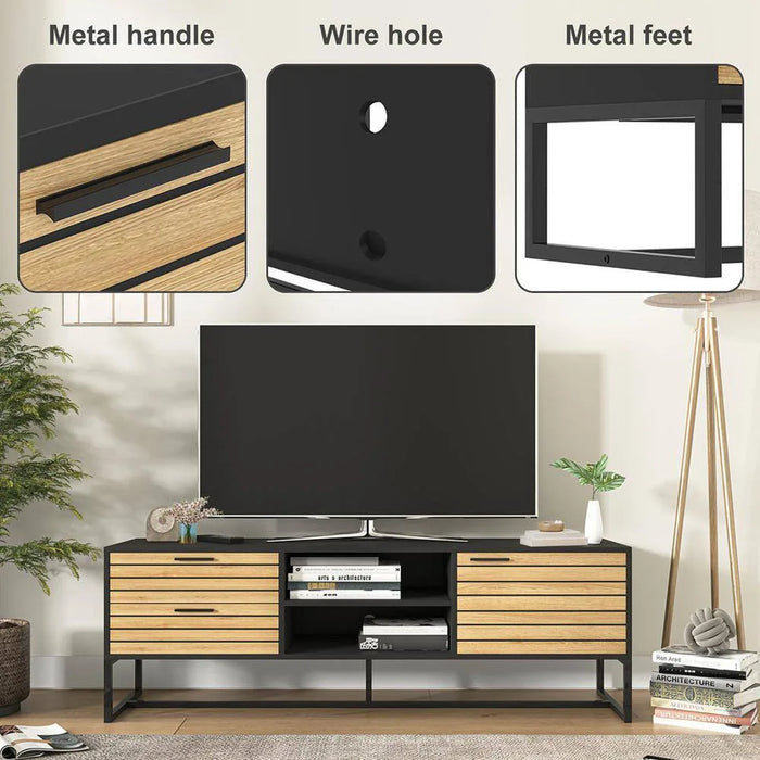 Tv Stand Living Room Furnitur Fits TVs up to 50 to 65 in Home Furniture