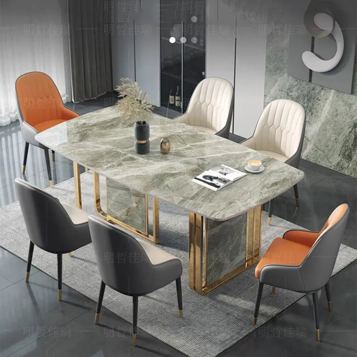 Console Luxury Dining Table Mobile Coffee Rustic Modern Nordic Makeup Dining Table Replica Muebles De Cocina Home Furniture HDH