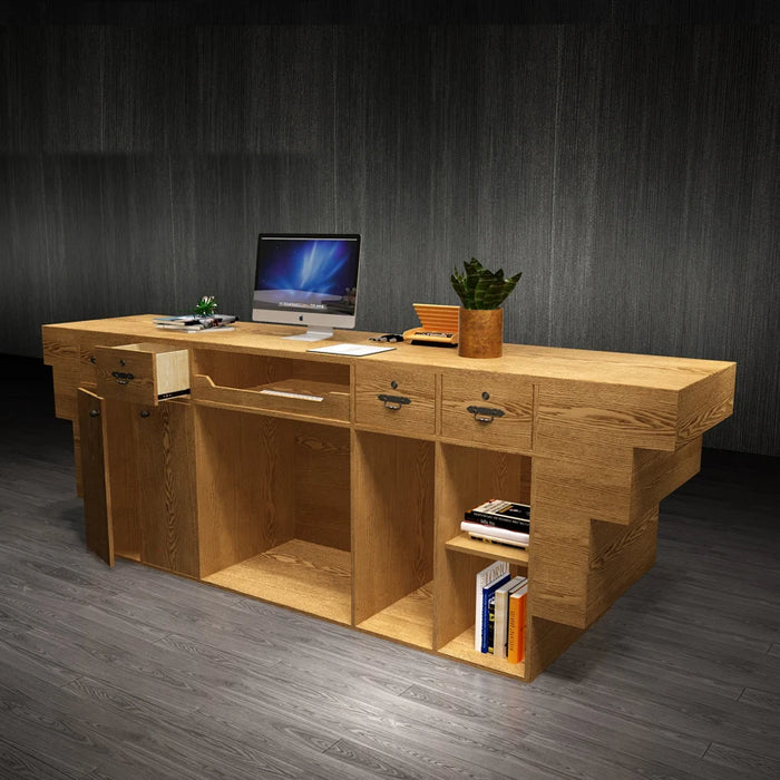 Banco Barbershop Reception Desk Stand Cashier Table Information Modern Reception Desk Podium Comptoir De Caisse Bar Furniture