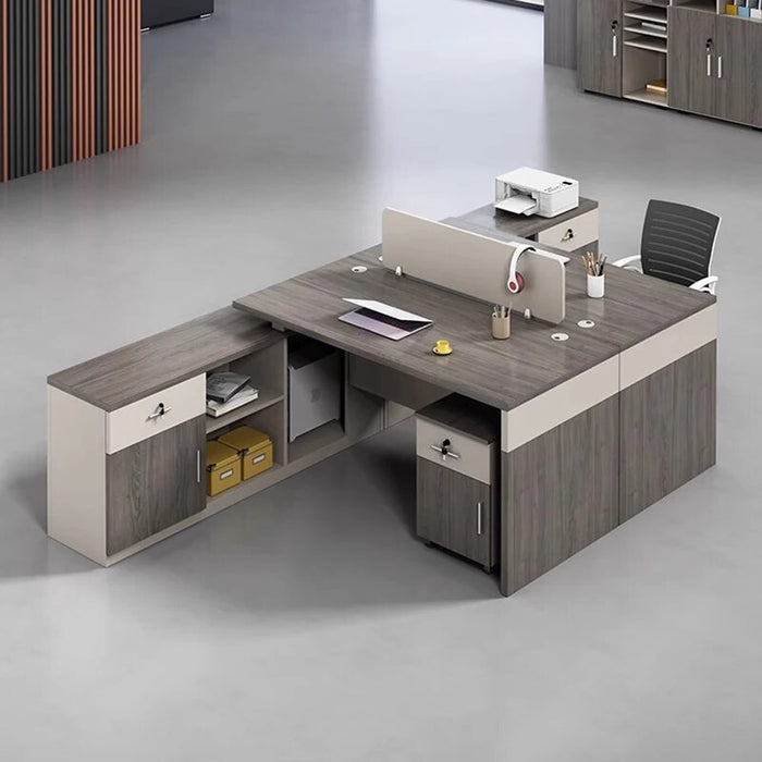 Drawers Corner Office Desk Storage Standing Conference Setup Computer Desks Supplies Executive Mesa De Escritorio Furnitures