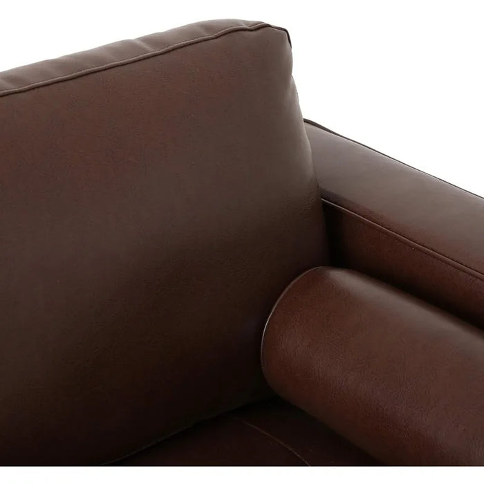 Christopher Knight Home Malinta Chaise Lounge, Dark Brown + Espresso 66.75D x 31.5W x 33H in