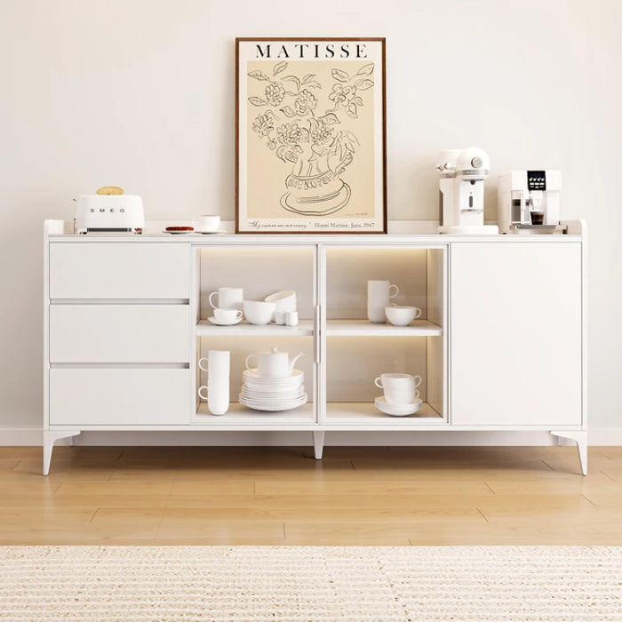 Wood Nordic Sideboard Accent Cabinet Corner Kitchen Modern Sideboard Space Saving Rustic Moveis Para Casa Home Furniture YN50SB