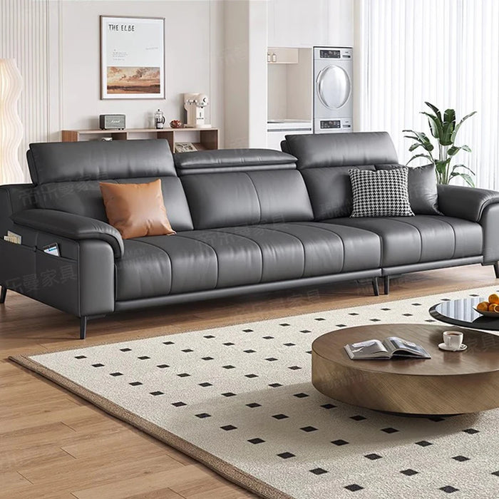 Foam Sponge Leather Sofa Scratch Protector Relax Floor Adults Sofa Luxury Modern Minimalist Muebles De Salones Home Furniture